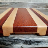 Leopardwood Highlight 14" x 9" Charcuterie Board