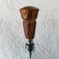 Bocote Wood Bottle Stopper