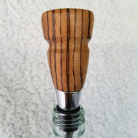 Zebrawood Bottle Stopper