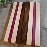 Ziricote Wood Highlight 14" x 9" Charcuterie Board