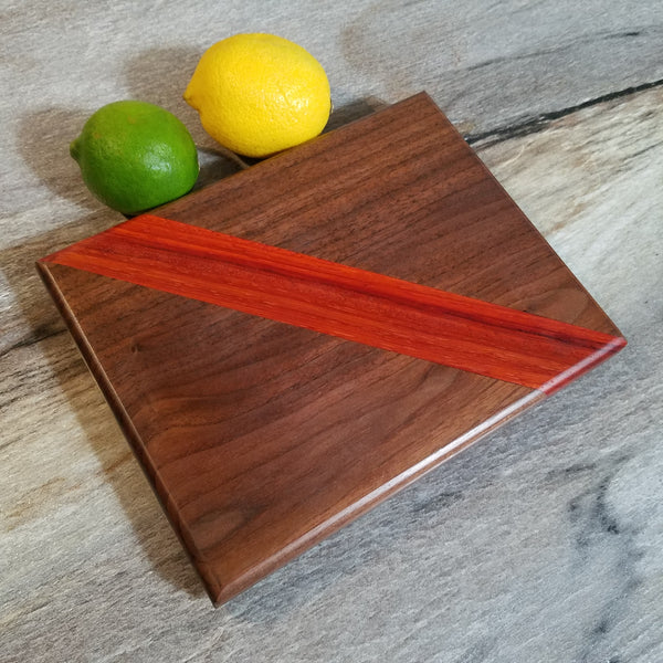 Padauk & Walnut Wood Bartender's Board