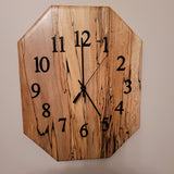 Spalted Maple Wood Wall Clock