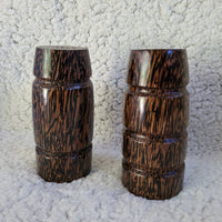 Black Palm Wood Salt & Pepper Shaker